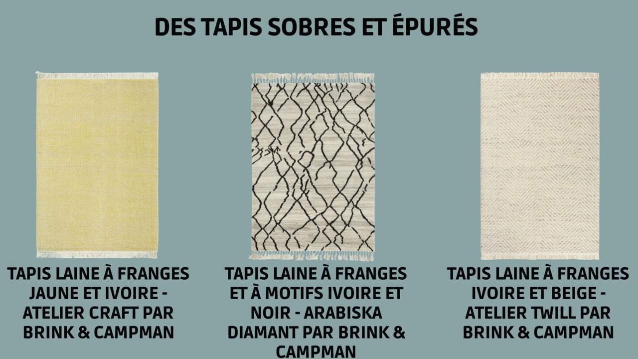 Tapis d'extérieur couleur moutarde en polymère de synthèse recyclé Brink &  Campman - Inspiration Luxe