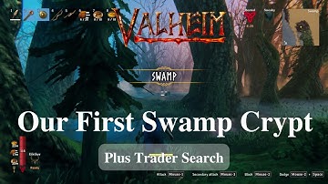 Exploring our First Swamp Crypt! Valheim SOLO Ashlands Gameplay (Ep15)