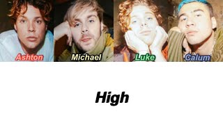 5SOS - High (Color Coded Lyrics)