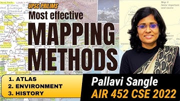 3 Effective Methods for 3 Mapping Areas | UPSC Prelims