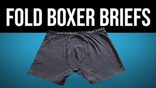 Reply to @wonkxs How to fold Boxers #mens #menswear #boxers