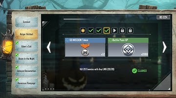 COD Mobile How To Kill 20 Enemies with Any LMG Holger Holdout Task Complete 💯✅.