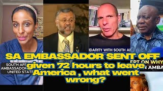 Trump Send Off South Africa Ambassador To America With 72 Hours Ultimatum
