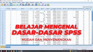 Belajar Dasar-Dasar SPSS Bagi Pemula #Part 1