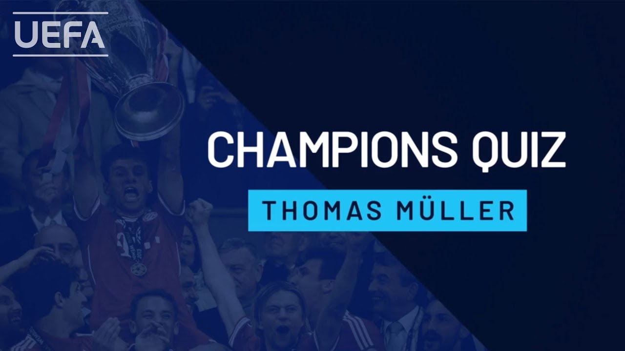 THOMAS MÜLLER plays CHAMPIONS QUIZ