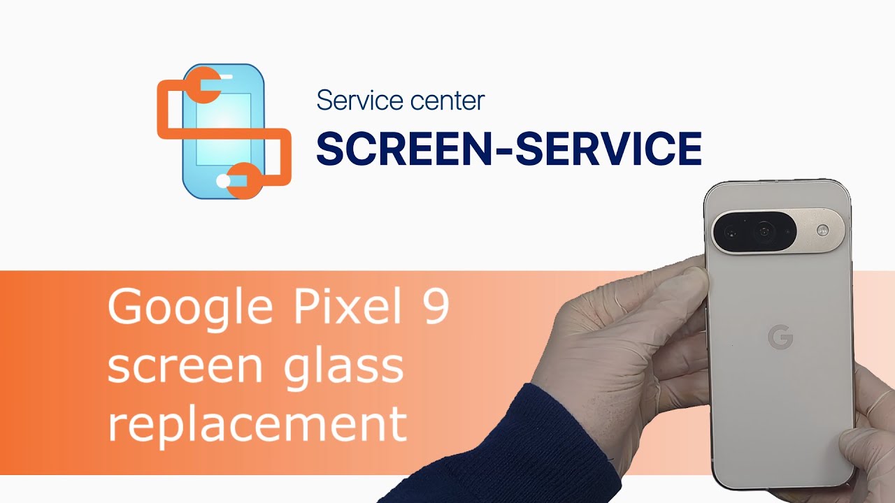 Google Pixel 9 screen glass replacement