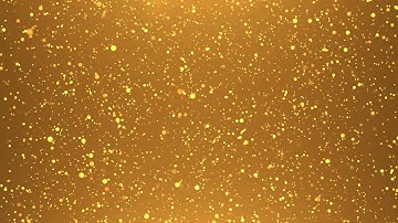 Gold Particles Background Effect I Golden Particles Looped Background Animation Free Version Footage