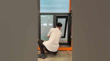 Aluminum fixed and awning window