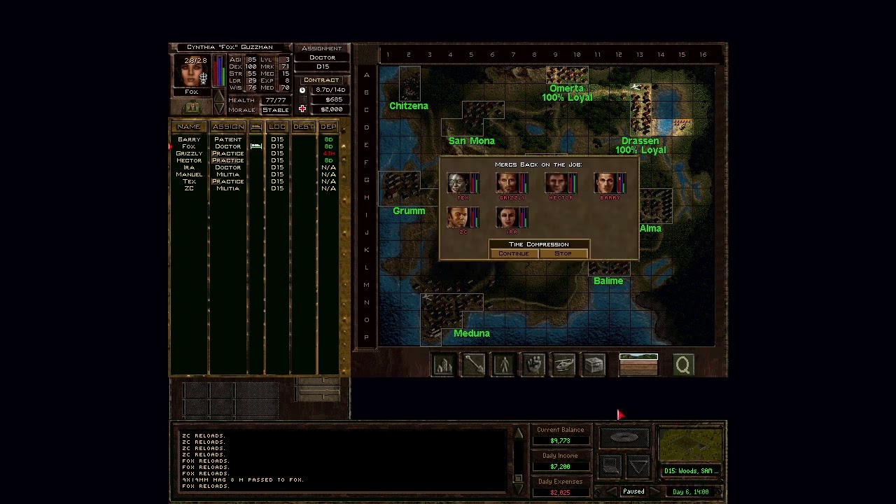 Jagged Alliance 2 First Encounter With The Elites 4 YouTube