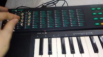 Yamaha PSS140 Circuitbent demo 2