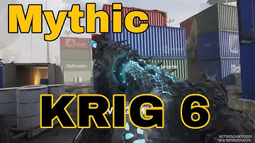 *NEW* Mythic Krig 6 Changes after mini Update | COD MOBILE