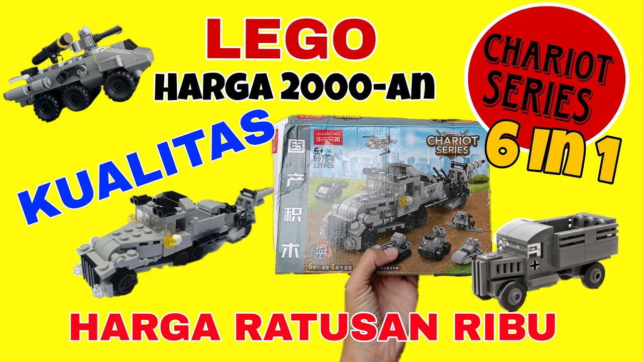 Part 1 Unboxing & Merakit LEGO Murah 2000an Kualitas Harga Ratusan Ribu ...