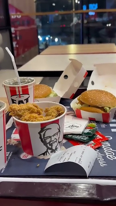 kfc Whatsapp status or snap story