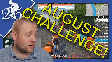 ZHQ Anti Sandbaggers Race and an August Challenge | My Zwift journey from D to C Category