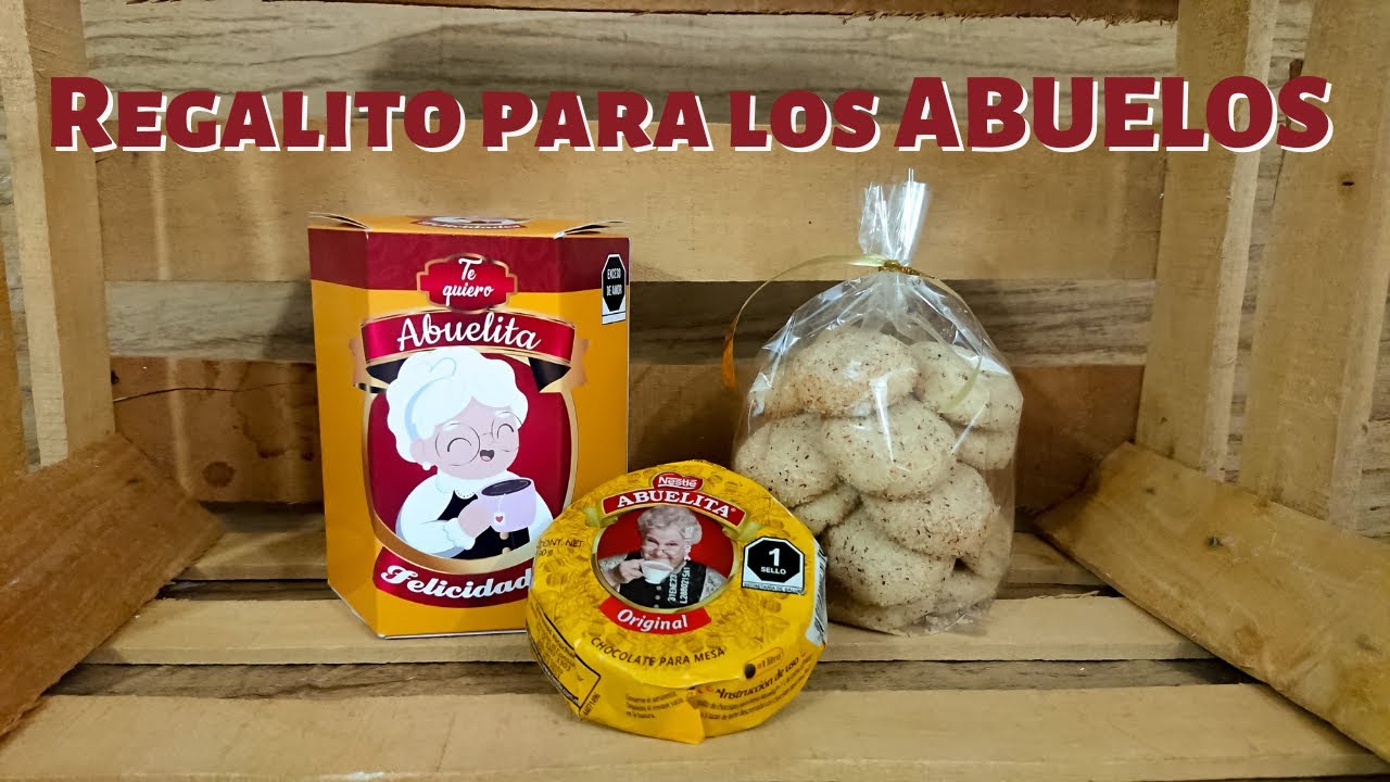 🎁 REGALITO para el día de los ABUELOS 👴👵 CAJITA DE CHOCOLATE ABUELITA