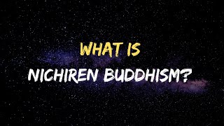 What is Nichiren Buddhism