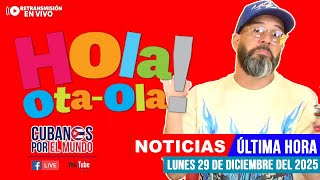 Download Lagu Alex Otaola en vivo, noticias de Cuba - Hola! Ota-Ola (lunes 29 de diciembre del 2025) MP3