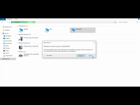 Video Mạng LAN và cách sửa lỗi 0x80070035 thành công 100% - youtube