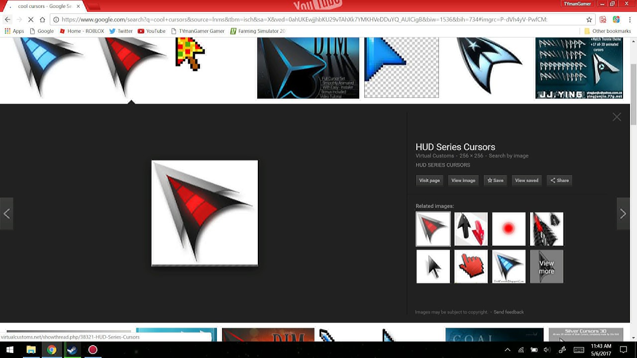 How To Change Your Roblox Cursor Youtube - roblox link cursor