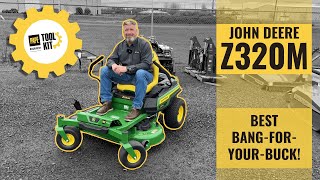 John Deere Z320M Zero-Turn Review (Z300 Series) 42" Accel Deep Deck, Kawasaki Engine