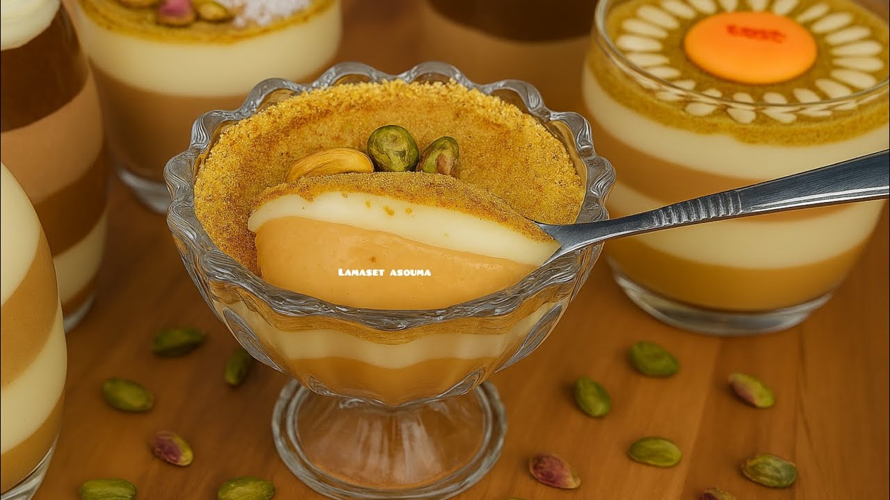 عصيدة الفستق الناجحة💚:سهلة، لذيذة وكريمية!