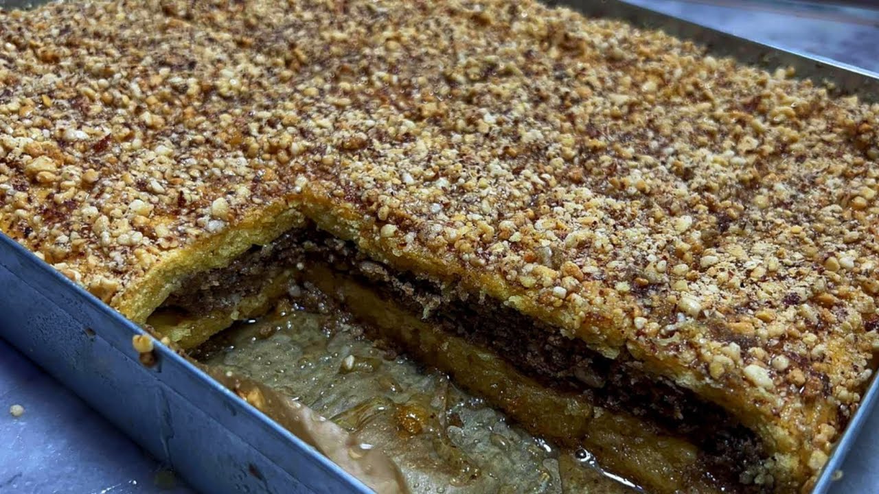 حلوة السنيوة العجيبة‼️بشكل جديد ضيافي هبلو عليها حسبوها بقلاوة 🤫🤭 ضربة فالبنة الطرواة والتعسال للقب