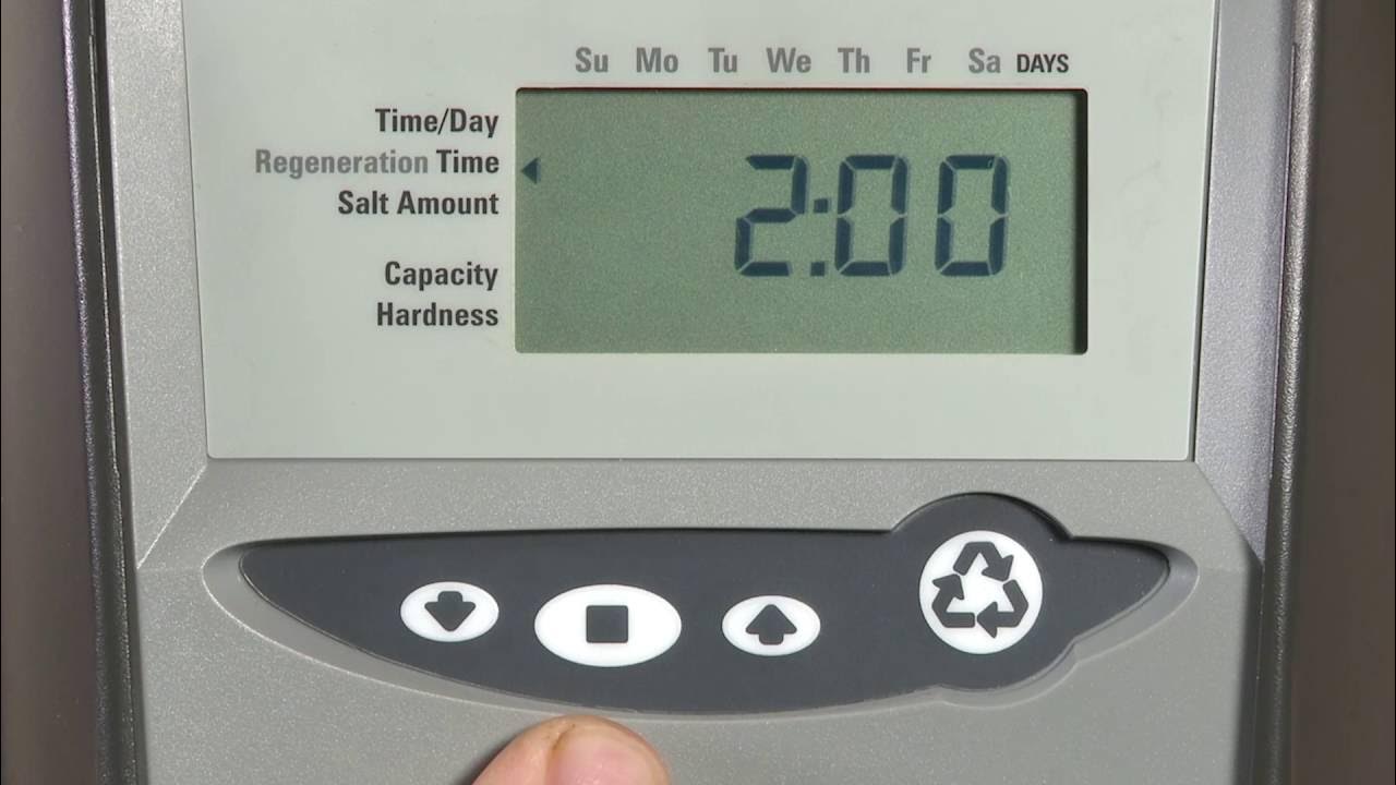 Autotrol Logix Professional (742/762) - Quick Start Programming - YouTube