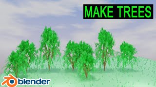 Information How to Create Tree in blender 2.9 - Sapling Tree-Free Blender Addon [beginners tutorial] Update