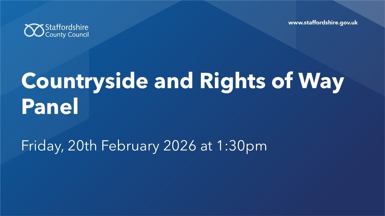 Countryside and Rights of Way Panel. Friday, 20th February 2026 at 1:30pm