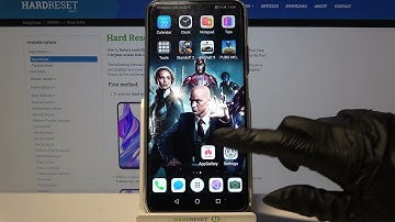 Turn On High Contrast Text / Accessibility Settings - HUAWEI Honor 9x Pro