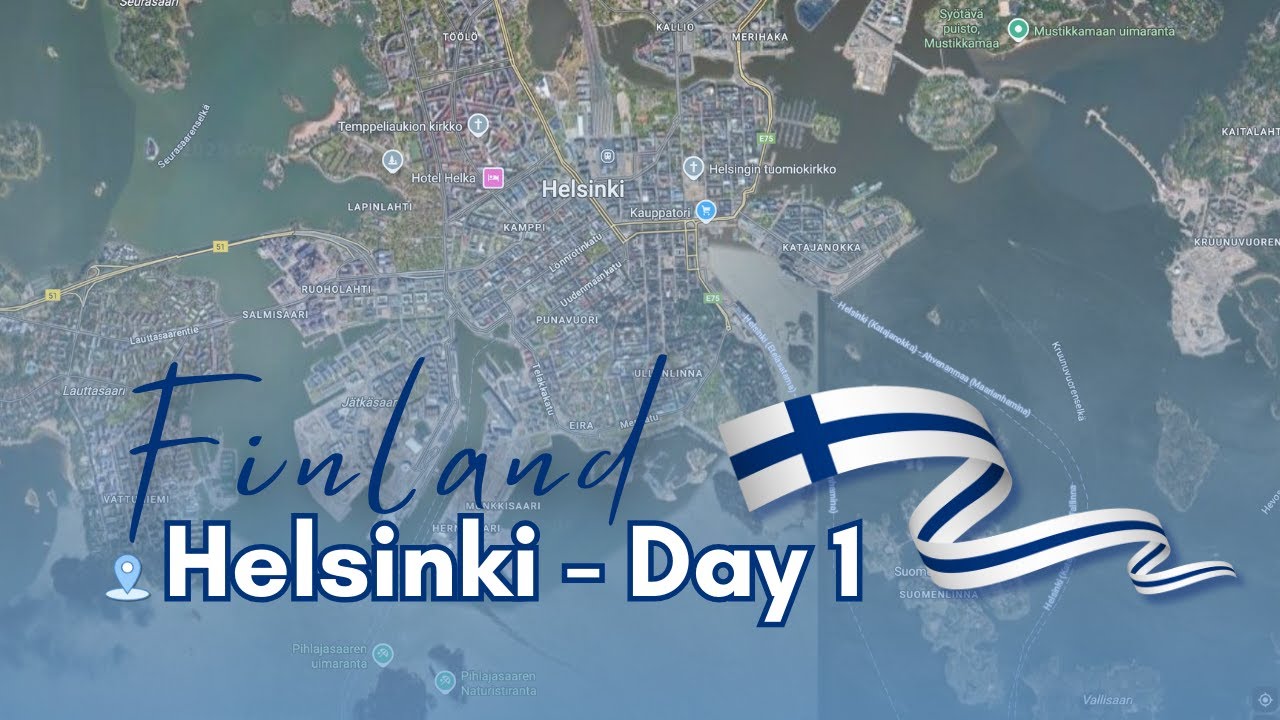 Day 1: From USA to Finland ✈️ 2025 Nordic Travel Vlog — Exploring Helsinki 🇫🇮