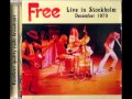 Capture de la vidéo Free Live Stockholm 1970