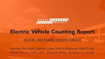 Electric Vehicle Counting Report 20210406 demo - Tally