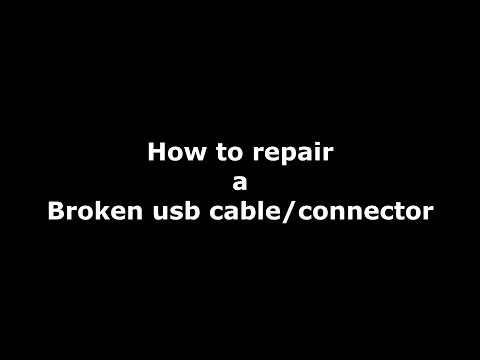 Thrustmaster Tx Broken How To Repair A Broken Usb Cable Connector