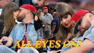 Every Viral Moment of Taylor Swift and Travis Kelce at Knicks vs Cavaliers Game👀🏀