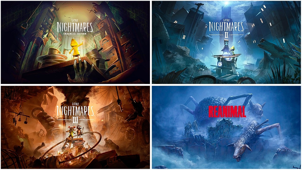 LITTLE NIGHTMARES 1, 2, 3, 4 + ALL DLC & VERY LITTLE NIGHTMARES