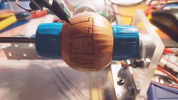 Spherebot controlled by Arduino with Inkscape - first run