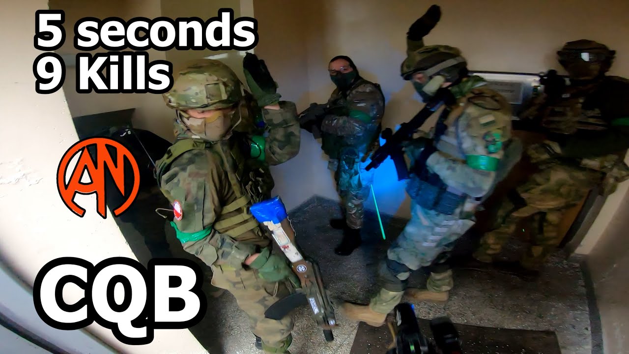 9 Kills in 5 Seconds ! | GT Arena Airsofting