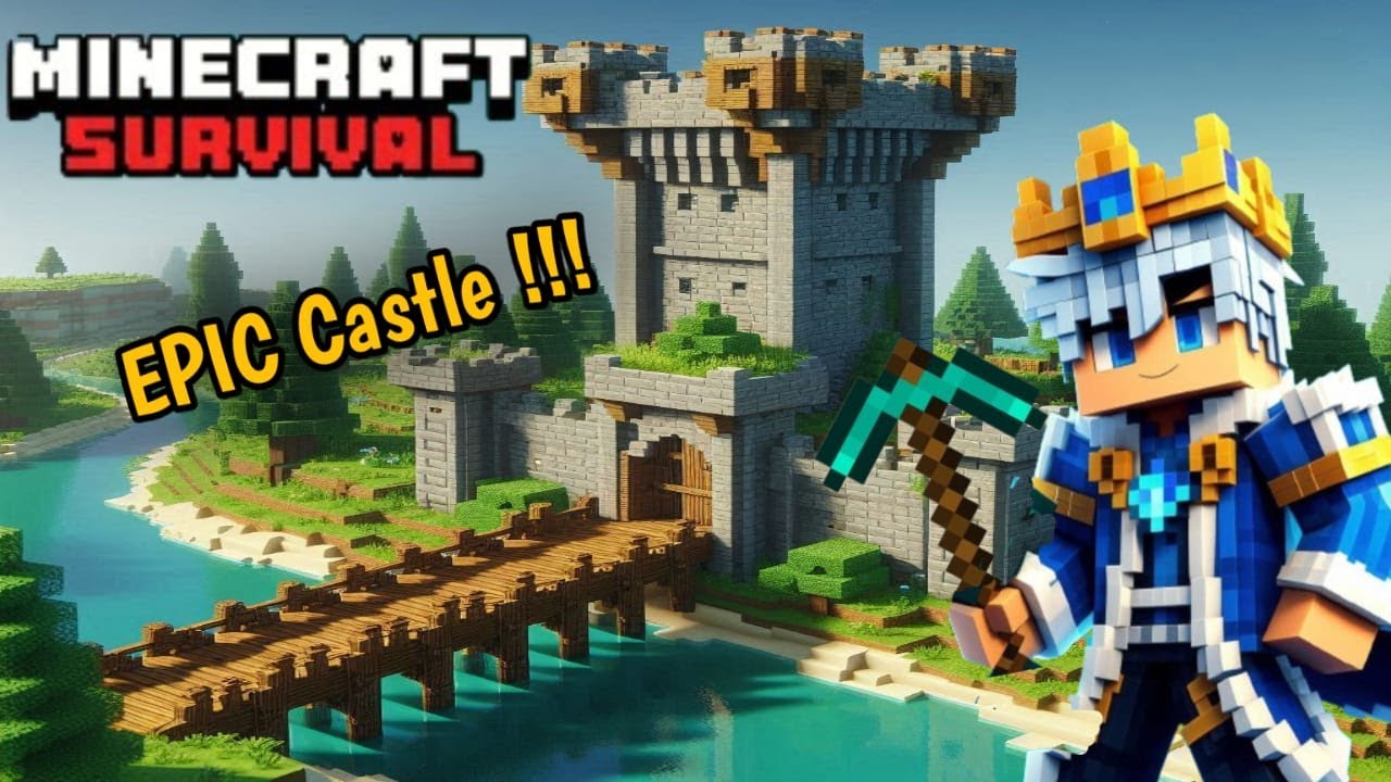 I MADE ||Ultimate Castle|| Minecraft 1.21|| Survival series|| - YouTube