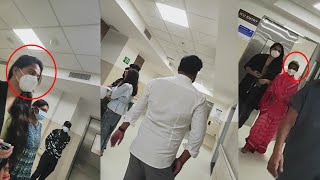 Anushka & Prabhas Sister Visuals at Krishnam Raju Admitted Hospital | Prabhas Father | Trend Telugu