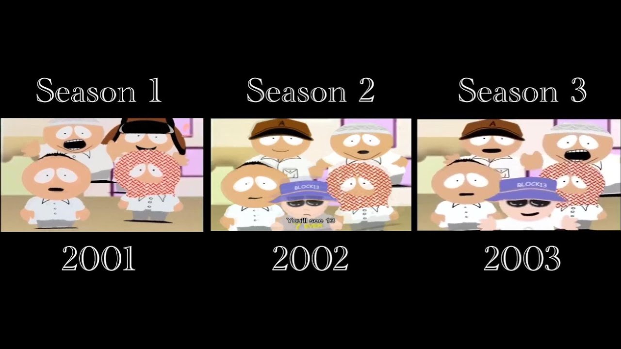 Block 13 Intro Season 1, Season 2,  Season 3 Comparison