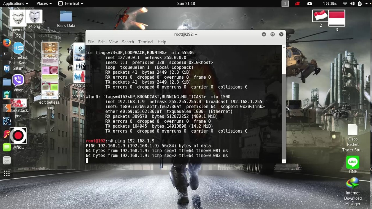 Cara Merubah IP Linux Lewat Terminal