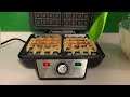 MAQUINA TRISTAR GROFES INOX 1000W | RECETA GOFRES