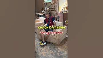 Chê tiền khách đặt hàng và mãn nhán với bộ bàn ghế sofa gỗ nguyên khối #sofanguyenkhoi #sofago