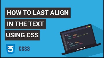 How to align last line in the text | | text align last property in CSS