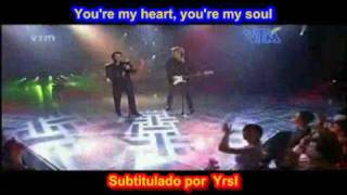 Modern Talking - You're my heart, you're my soul  (SUBTITULADO ESPAÑOL INGLES 9 chords
