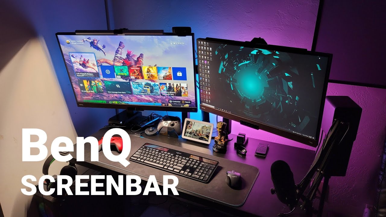 BenQ Screen Bar Plus a MUST have for your Monitor 