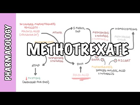 મેથોટ્રેક્સેટ - ફાર્માકોલોજી (DMARDs, ક્રિયાની પદ્ધતિ, આડ અસરો)