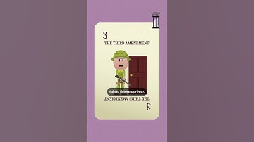 The Third Amendment of the Bill of Rights | Simple Civics