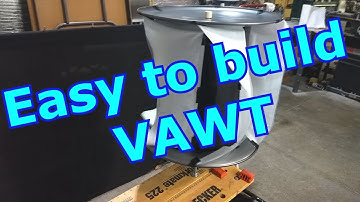 A new type of VAWT that is easy to build